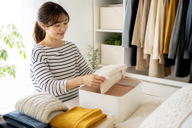 衣替えの収納で服の整理をスムーズに行う方法は？