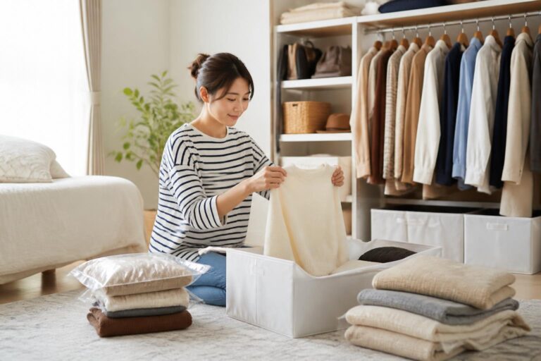 衣替えの収納で失敗しないための注意点は？