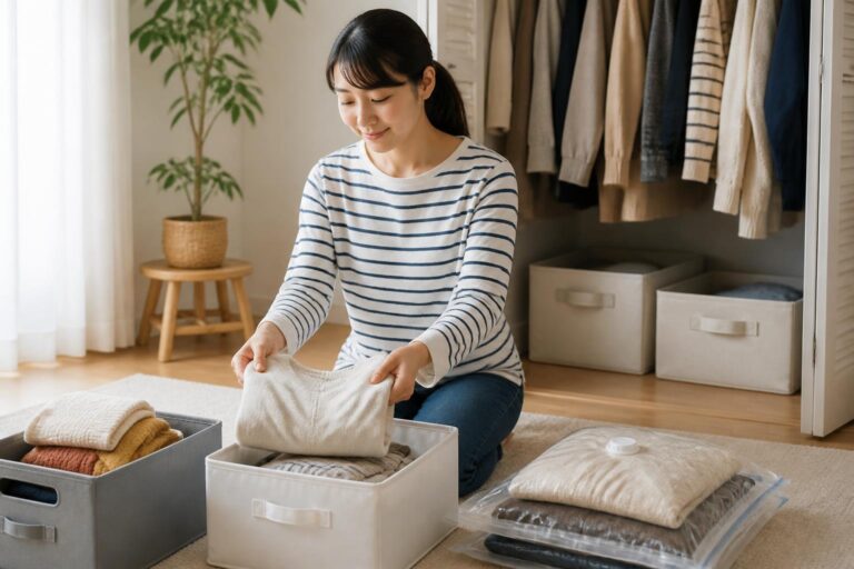 衣替えの収納とクリーニング方法はどうするべき？