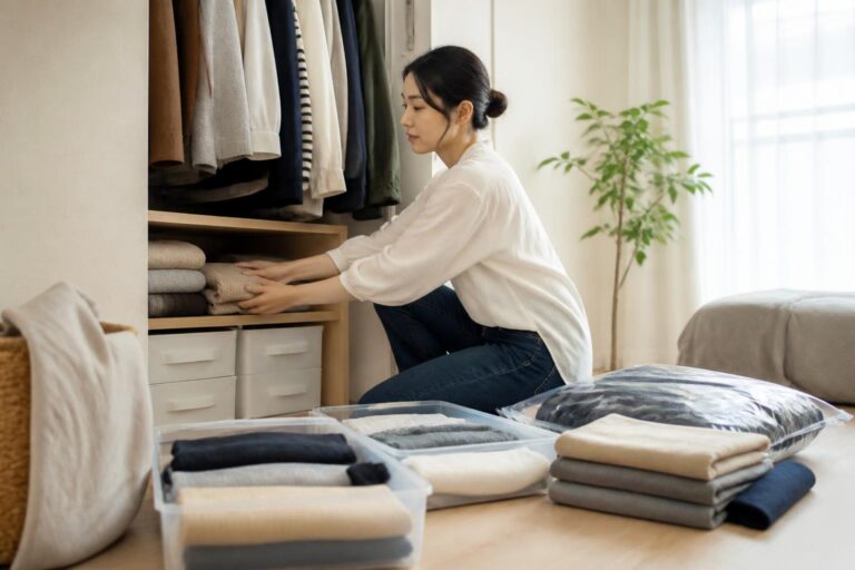 衣替えで収納する衣類をクリーニングに出すタイミングはいつ？