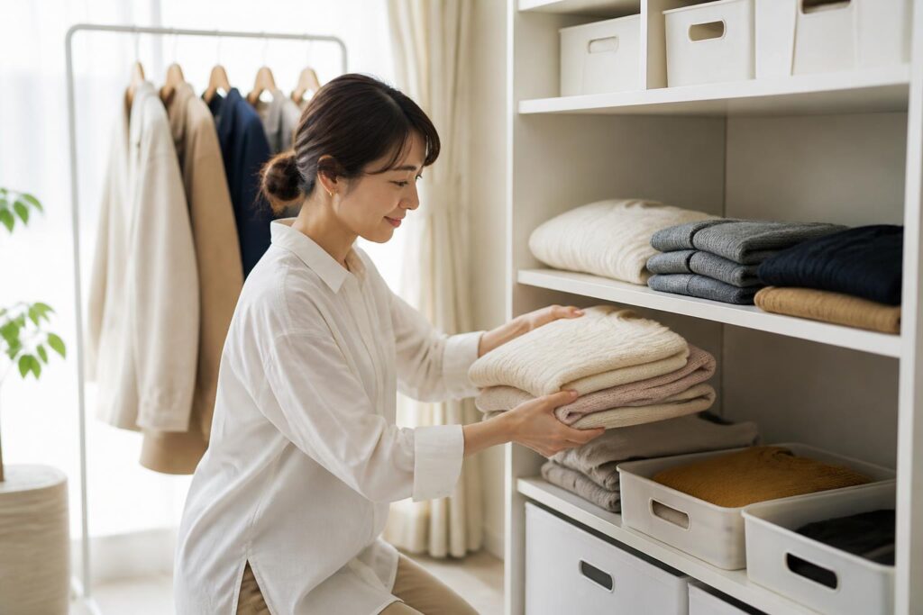 衣替えの収納量の目安はどのくらい？