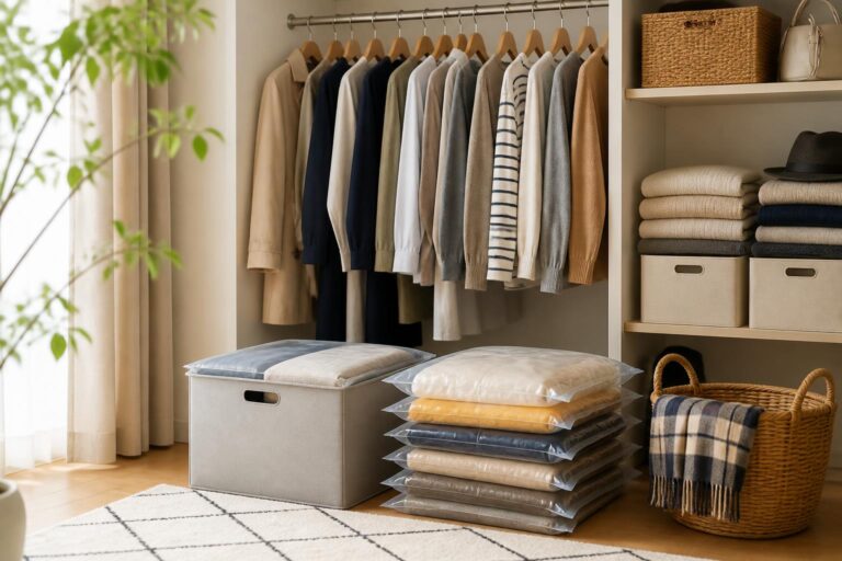 衣替えの収納方法は？秋に衣類を入れ替える手順とコツ