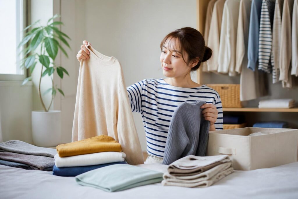 衣替えの収納前にクリーニングするのはいつ？