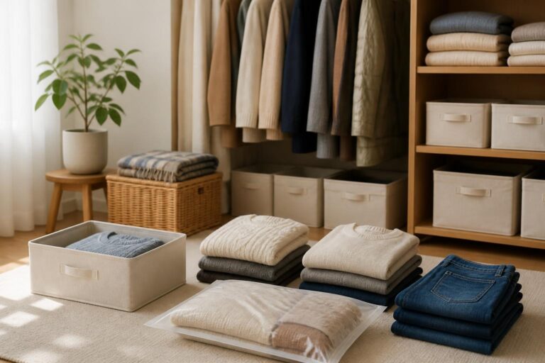 衣替えで服を収納する前にクリーニングに出す目安は？